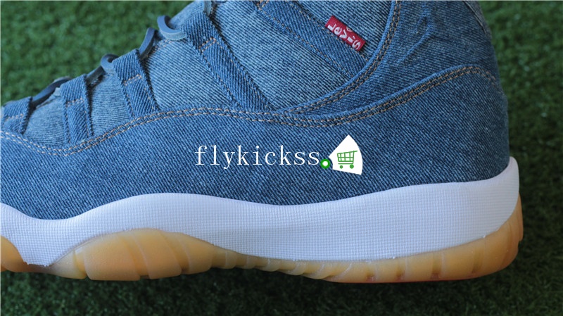 Levis X Authentic Air Jordan 11 Retro Denim